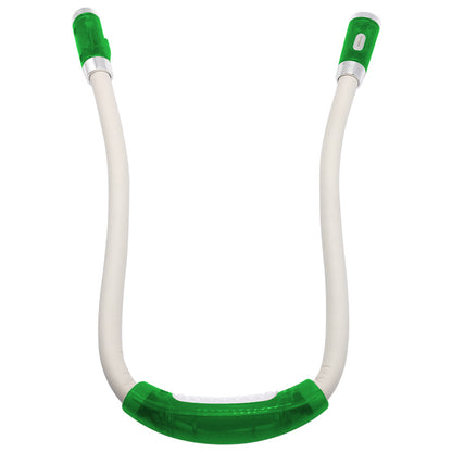 Flexible Neck Hug Book Light With LED Reading Lamp Gadgets dealsniper-net Green white tube