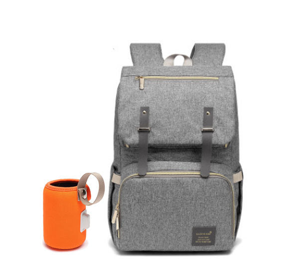 Double Shoulder Mommy Wraps Milk For Parents Women DealSniper.net Gray with bottle