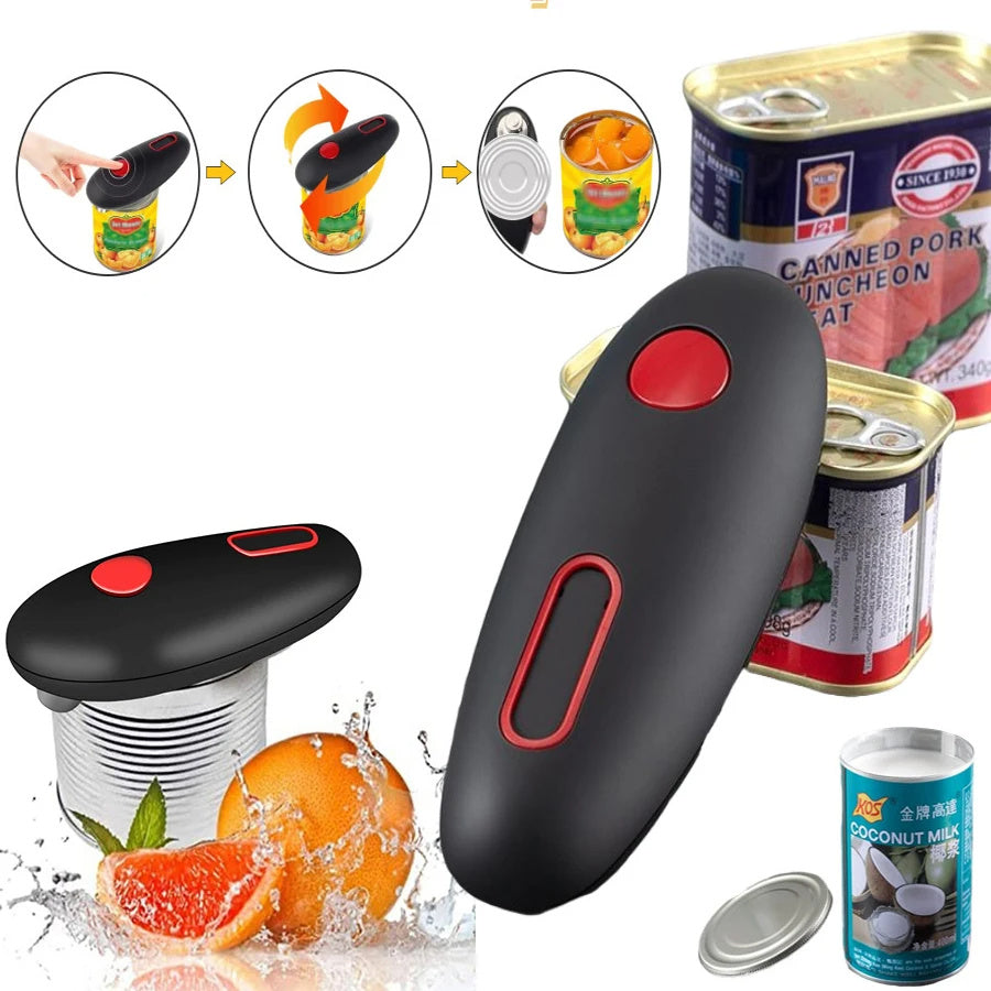 Electric Can Opener Automatic Jar Bottle Can Machine