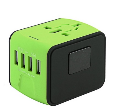 Multi-function socket Electronic dealsniper-net Green