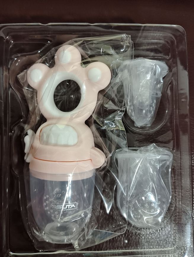 Baby Pacifiers Feeder Kids Fruit Feeder Kids dealsniper-net Pink