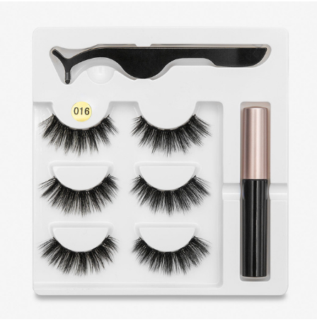 A Pair Of False Eyelashes With Magnets In Fashion Beauty DealSniper.net 016 style