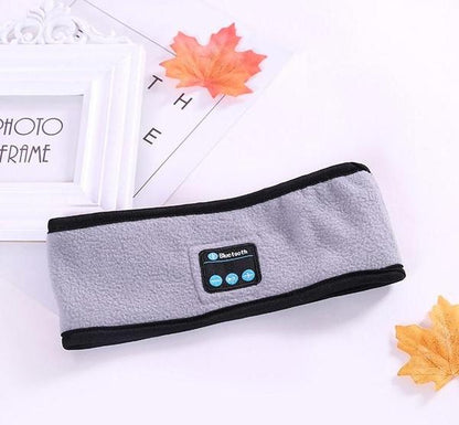 Wireless Bluetooth Headband Outdoor Fitness Yoga Headband Sports DealSniper.net Gray