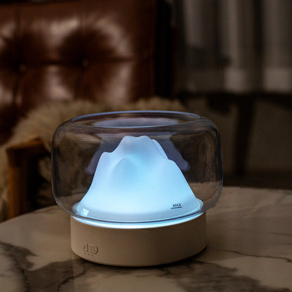 Night Light Bedroom Essential Oil Humidifier Diffuser House dealsniper-net White AU