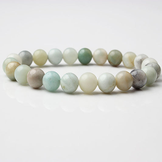 New Men's Bracelet Natural Healing Energy Stretch Jewelry Gym From House Color 10mm 1pc