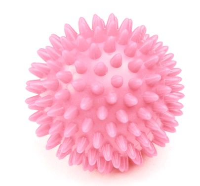 Hard thorn massage ball hand holding thorn ball touch training ball