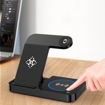 Four In One Foldable Wireless Charger Electronics Gym From House