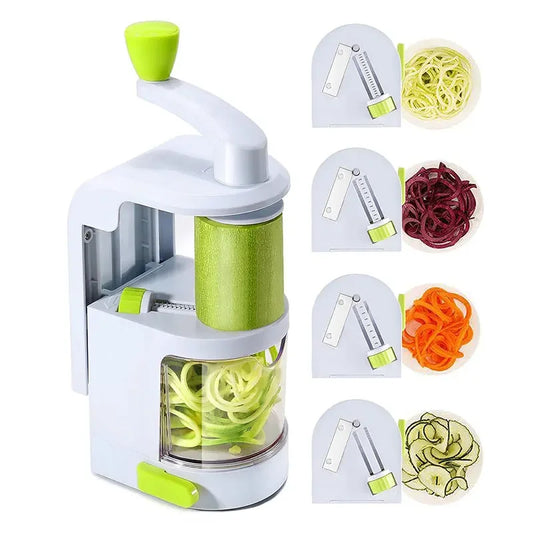 Vegetable Grater Potato Spiral Slicer Whirlwind Spiral Machine Kitchen dealsniper-net