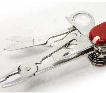 Multifunctional Stainless Steel SwissArmy Knife Outdoor DealSniper.net
