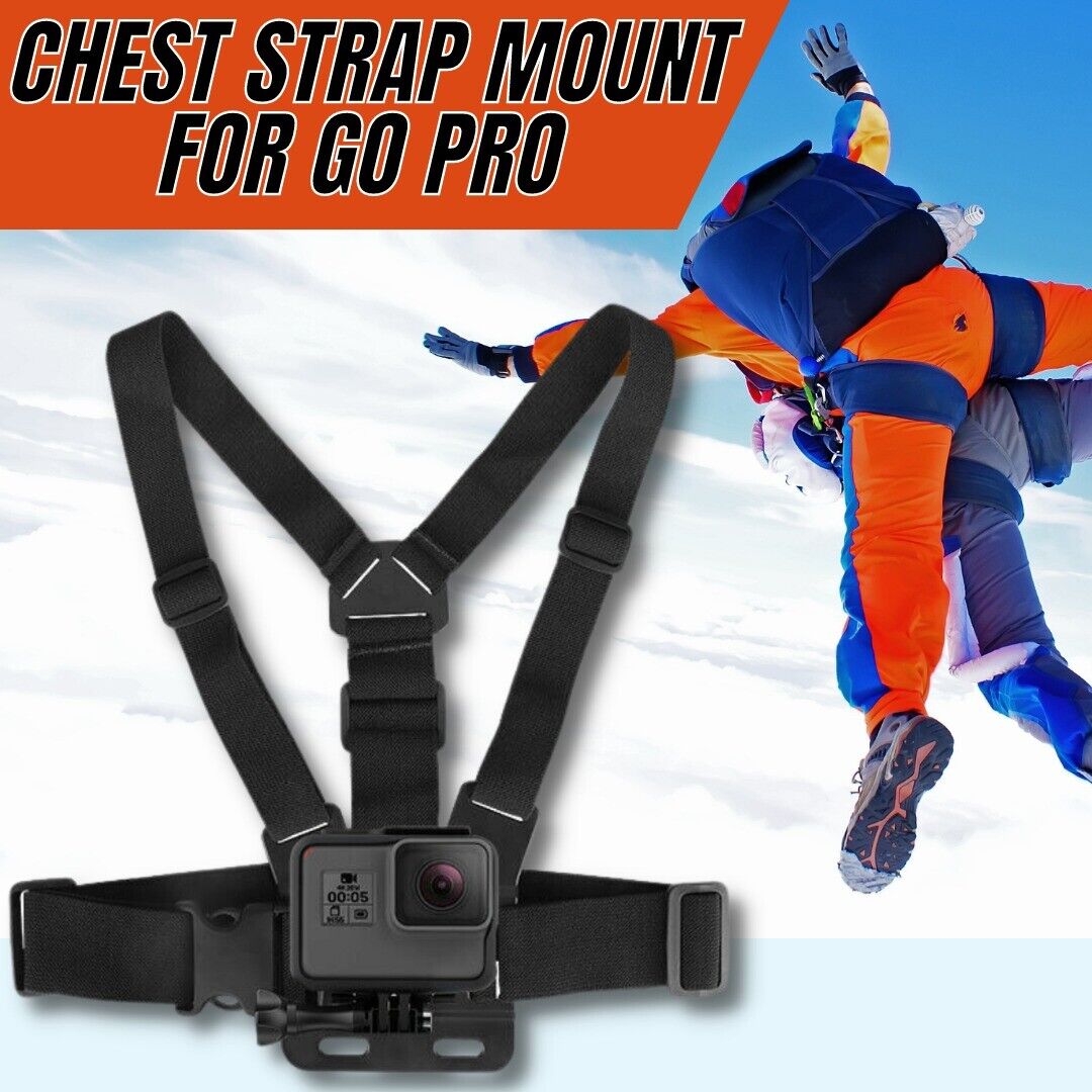 Chest Mount Harness Strap Phone Holder Clip POV For Gopro 10 9