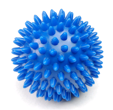 Hard thorn massage ball hand holding thorn ball touch training ball