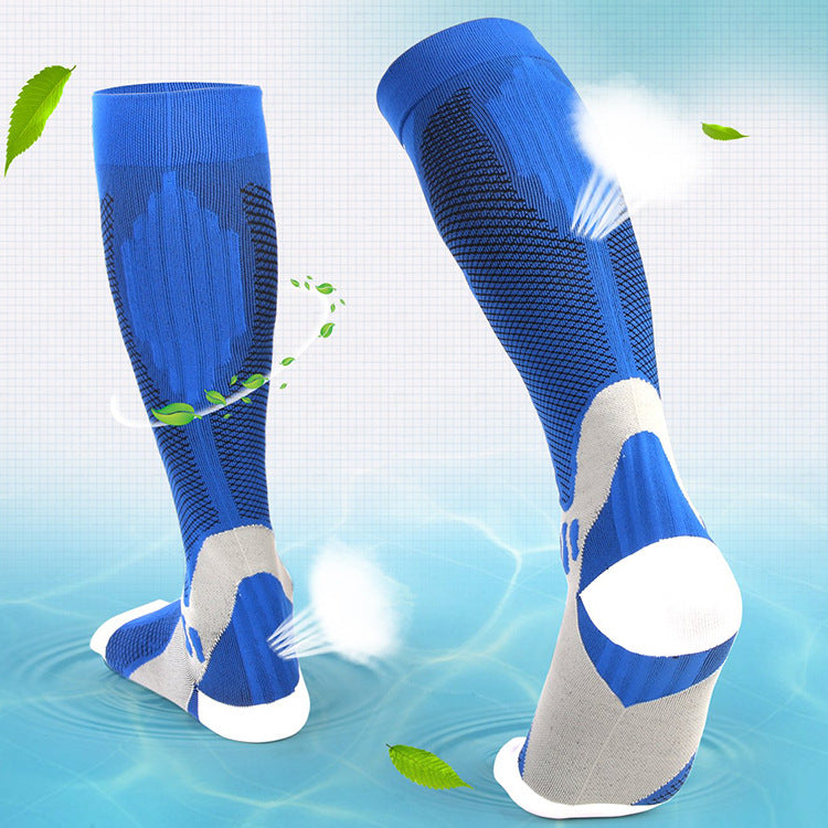 New Stretch Sports Pressure Men's And Women's Riding Soccer Socks