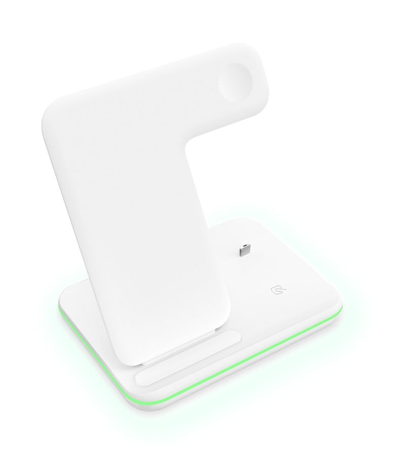 Three-in-one wireless charger Electronics DealSniper.net White