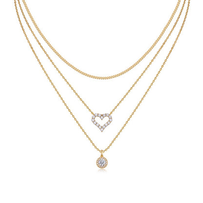 Fashion Minimalist Trend Jewelry Silver Pendant Necklace Jewelry Gym From House