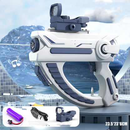 Space Water Gun Electric Automatic Toys For Children Kids DealSniper.net A Blue USB