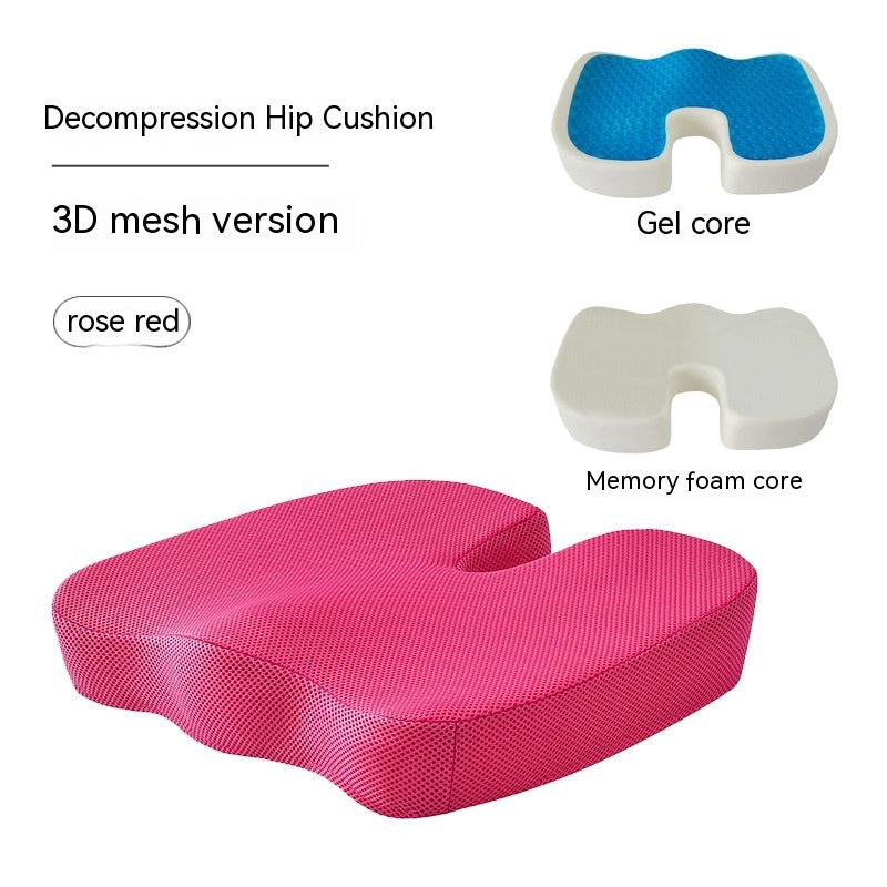 Memory Cotton Buttocks Chair Hemorrhoid Cushion Health dealsniper-net Roseo Cushion Breathable mesh