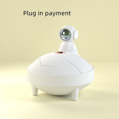 Astronaut Sunset Lamp Humidifier 2 Spraying Mode 360 Degree Home Decor DealSniper.net White Plug in payment USB