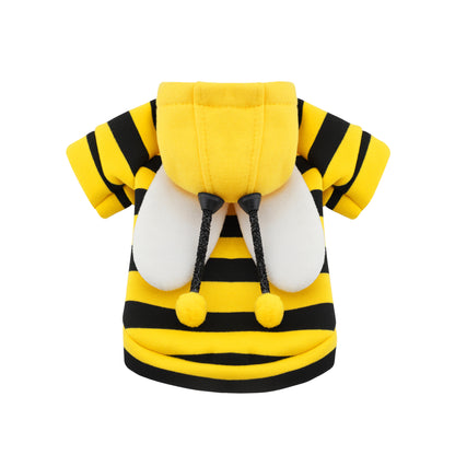 Frog Dog Sweater Fleece Clothes Pet Pets Gym From House Wings Bee L