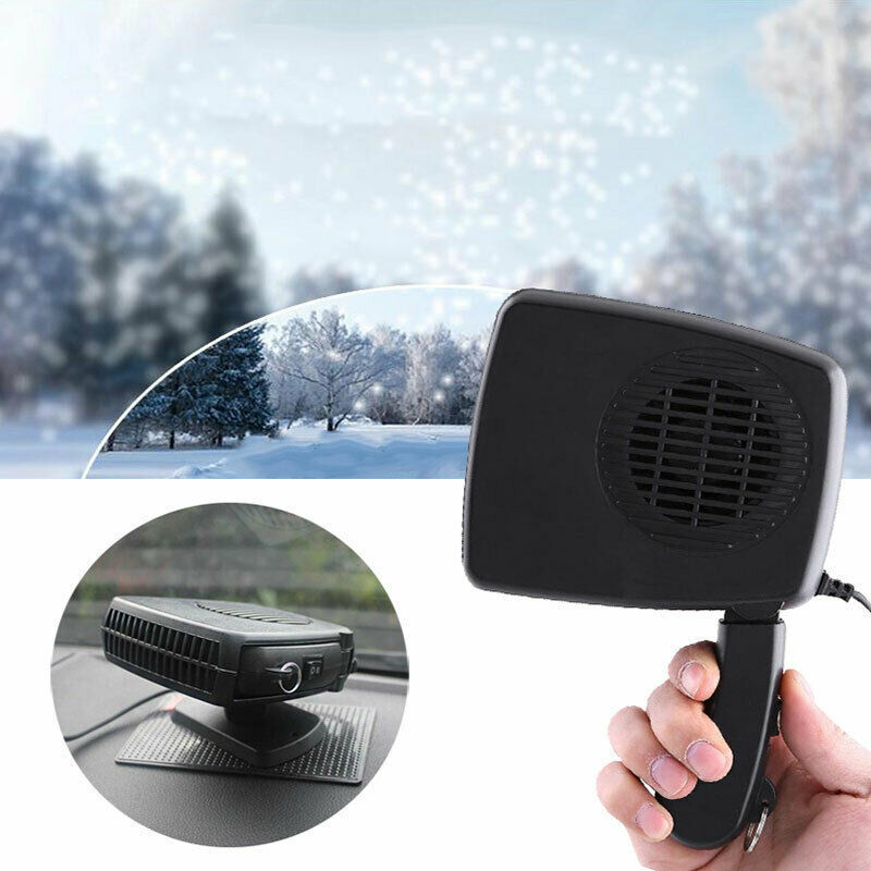 Portable Auto Car Heater Fan Air Cooler Windscreen