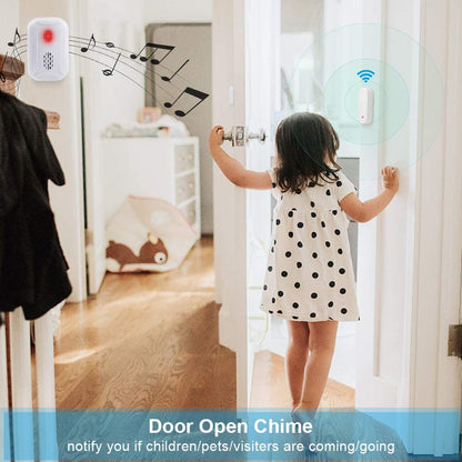 Wireless Door Sensor Chime 280M Range Door House dealsniper-net