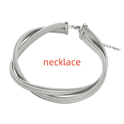 Personalized Design New Bracelet Necklace For Women Jewelry Gym From House 12mm Steel Collar