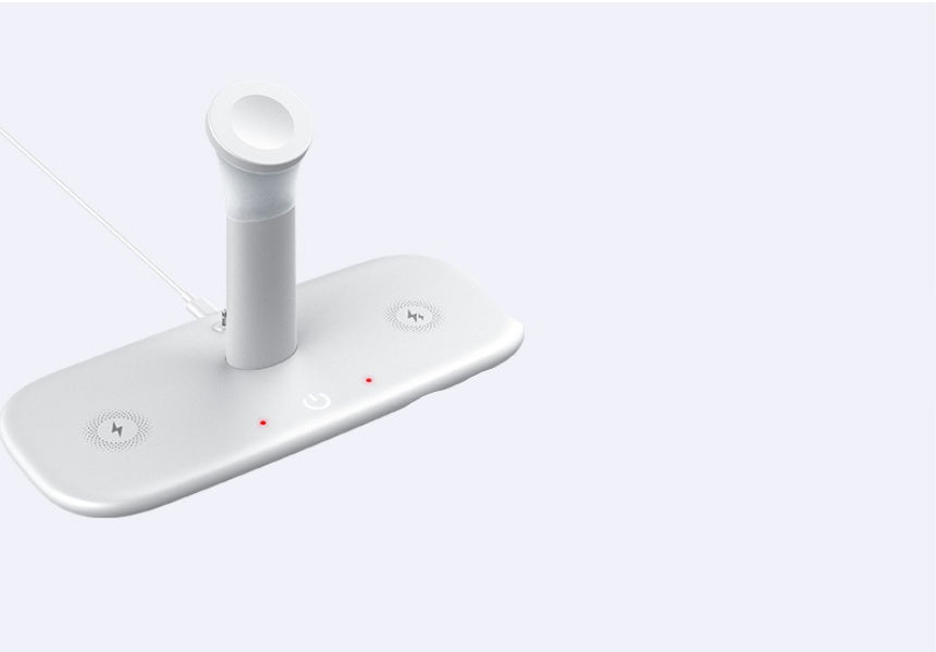 Multifunctional five-in-one wireless charger Electronics DealSniper.net White