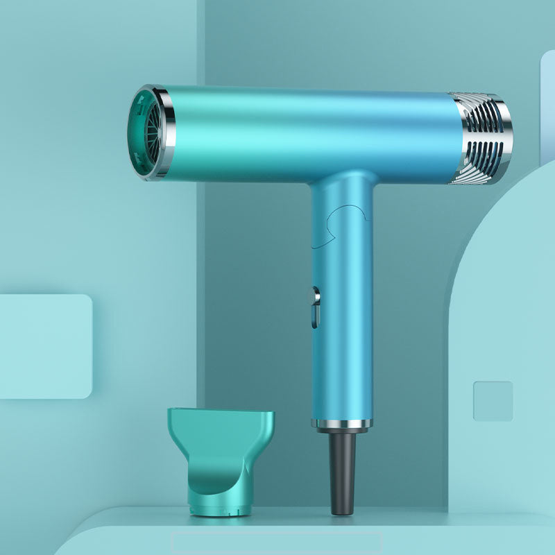 Foldable Hair Dryer Blower Electric Negative Ion Blower Beauty DealSniper.net US plug Green