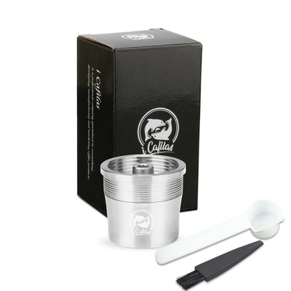Stainless Steel Reusable Nespresso Refillable Coffee Capsule Pod Filter Kitchen DealSniper.net Capsule A