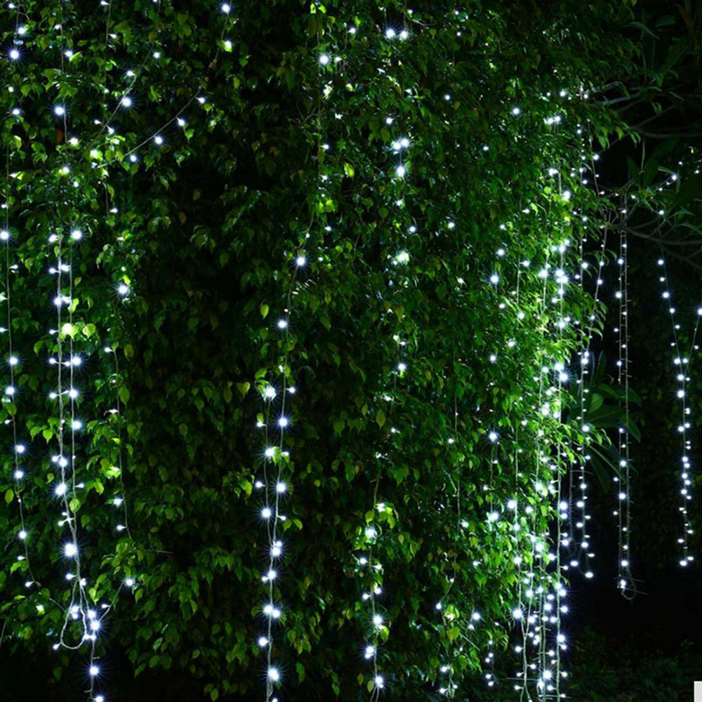 Christmas Decoration Ice Strip Lights Holidays DealSniper.net Cold White 2×2m EU