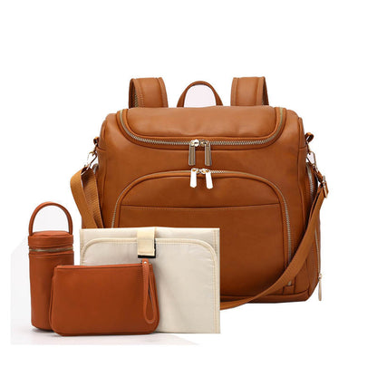 Mummy bag backpack Women DealSniper.net Brown