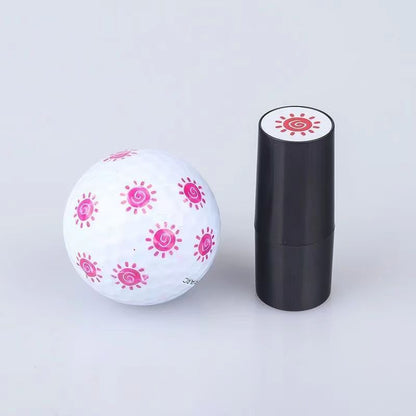 Plastic Stamp For Golf Balls Hobby Gym From House Red