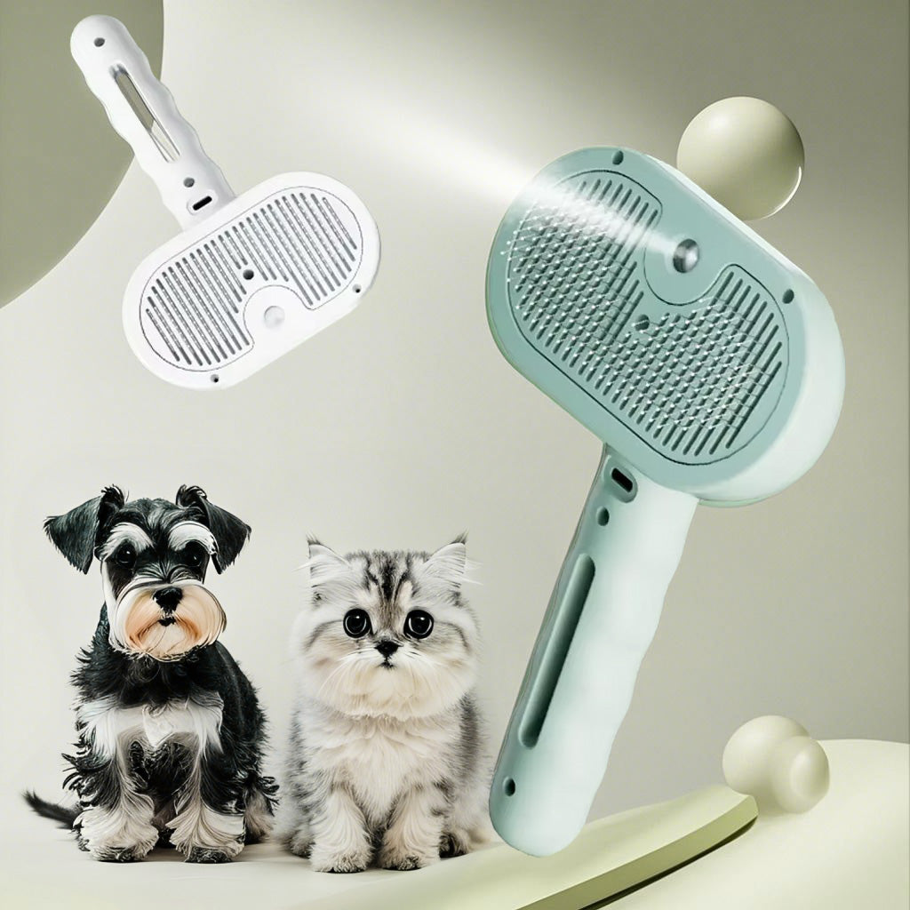 Pets Spray Hair Comb Pet Hair Remover Cleaning Brush Pets Gym From House