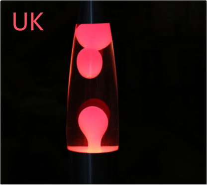 Metal Bottom Wax Lamp Volcano Lava Lamp Home Decor dealsniper-net Red UK