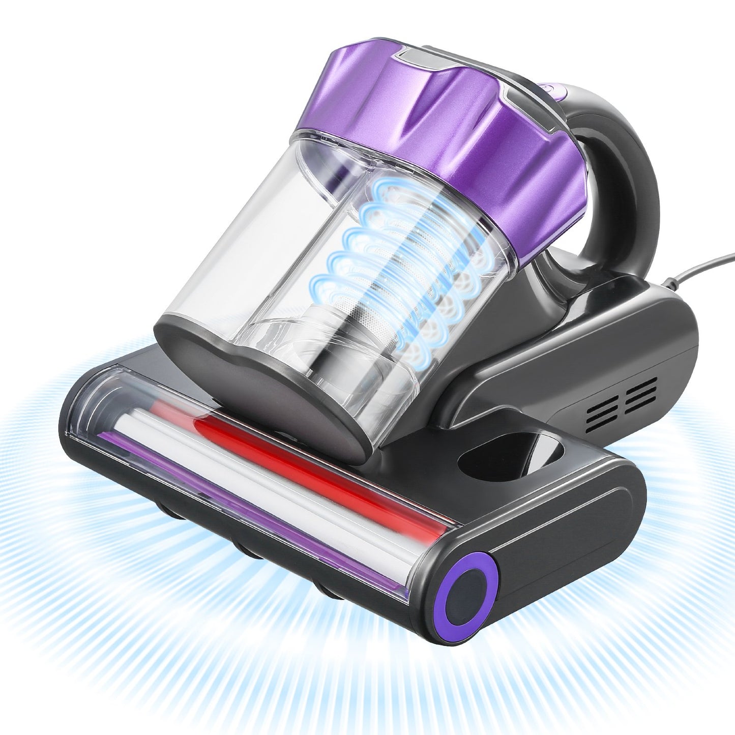 Mattress Vacuum Cleaner, 550W Bed Vacuum Cleaner Home Gym From House Gray