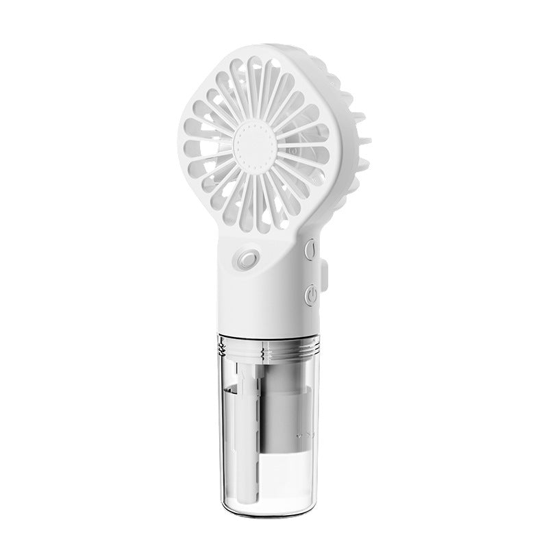 Portable Handheld Spray Fan 4-Speed Water Spray Mist Electronics Gym From House F3 Spray Fan White Hand held Spray Fan