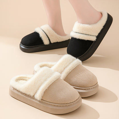 Fashion Warm Cotton Slippers For Women Leisure Slipper Women dealsniper-net