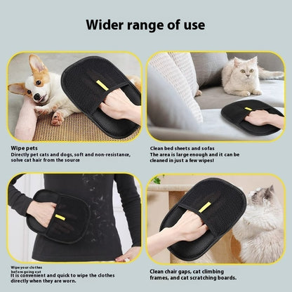 Pet Hair Remover Mitt Pet Hair Remover Gloves House DealSniper.net