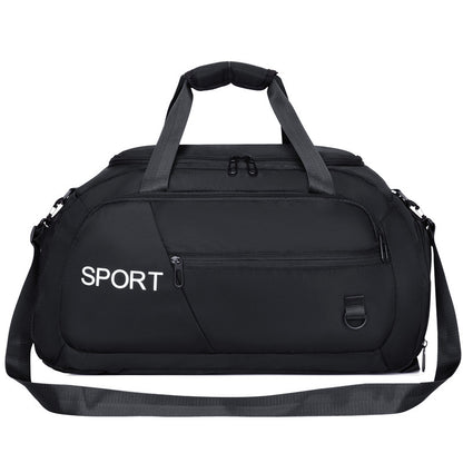 Luggage Bags For Women Handbag Oxford Men's Fitness Sports dealsniper-net Black