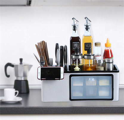 Kitchenware Rack Seasoning Storage Box Multifunctional Kitchen DealSniper.net