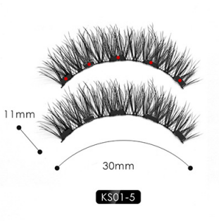 Natural Long Lasting Magnetic Liquid Eyeliner & Magnetic False Eyelashes