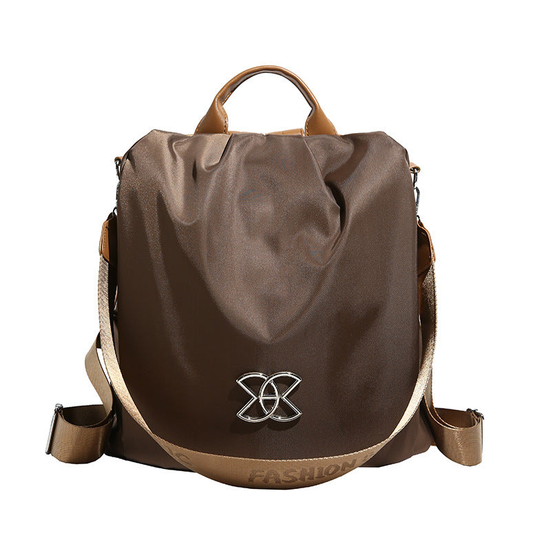 Women Fashion Bags Travel Backpack Trendy Women dealsniper-net Brown