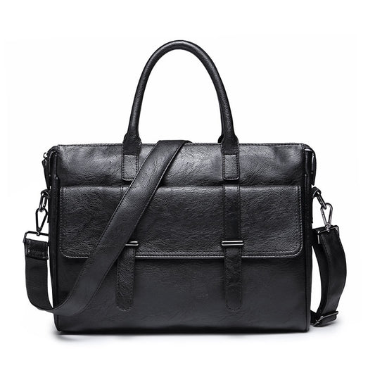 Men's bag shoulder slung portable postman casual British official retro trend travel men's Korean version of the computer bag