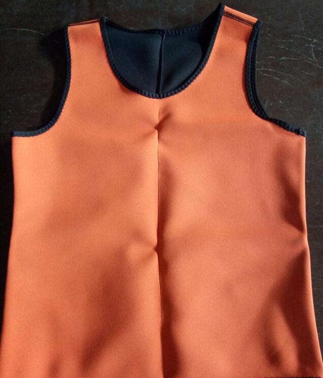 Men's Sports Vest Rubber Corset Men dealsniper-net Orange 2XL