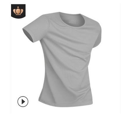 Quick-drying Waterproof Anti-fouling T-shirt Couple Half Sleeve Bottoming Shirt Men dealsniper-net Gary L
