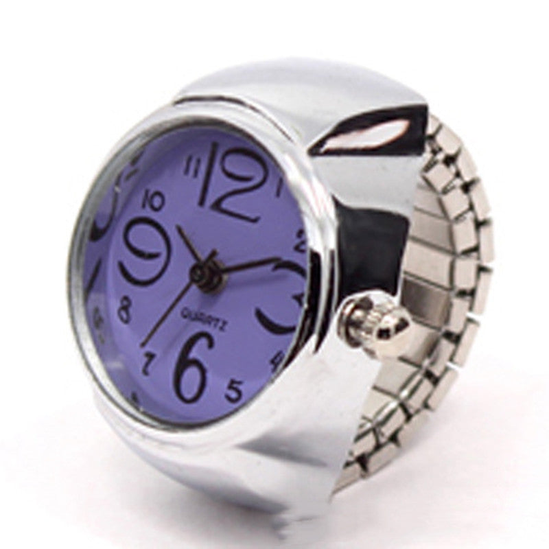 Personalized Men And Women Ring Watch Hot Sale Couple Ring Jewelry dealsniper-net Purple