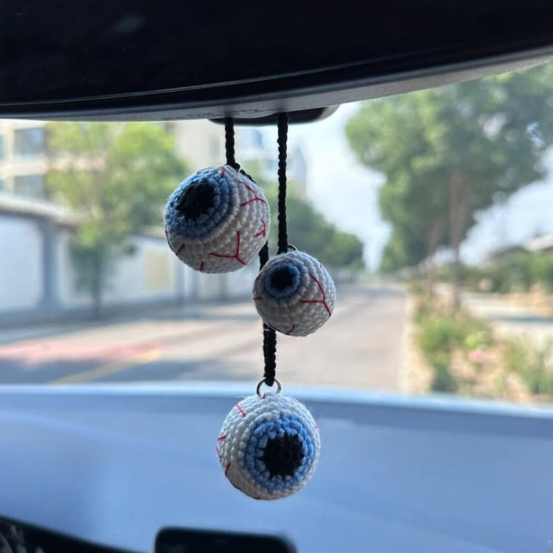 Plush Hand-woven Automobile Hanging Ornament