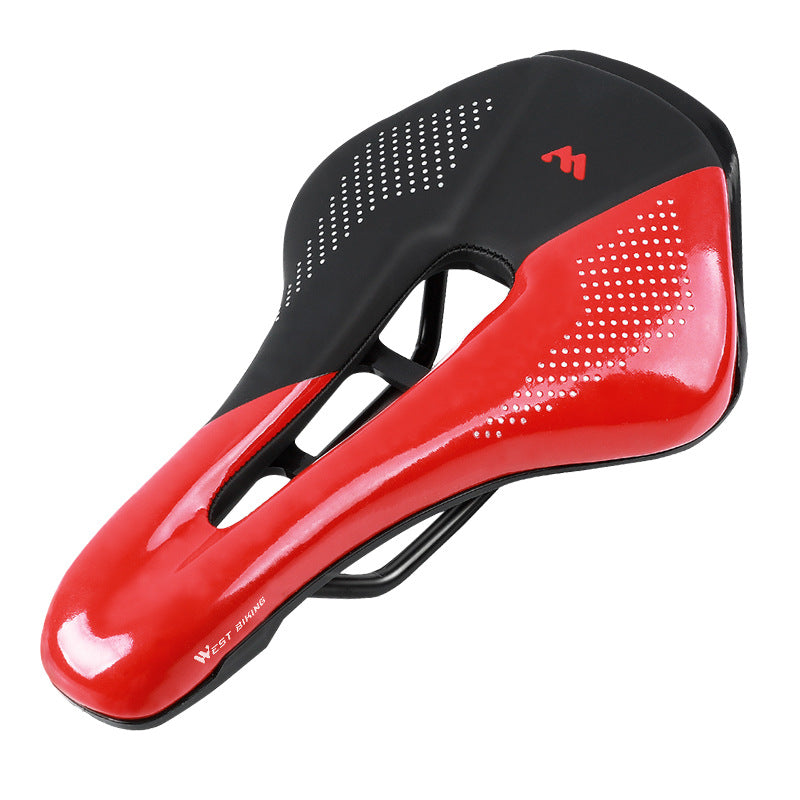 Bicycle seat mountain bike road bike Outdoor dealsniper-net Black and red