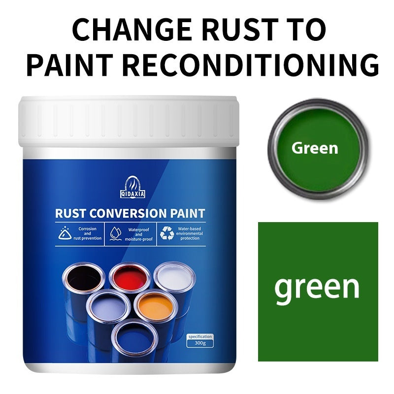 Water-based Anti-rust Metal Conversion Paint Tools DealSniper.net Green 1KG