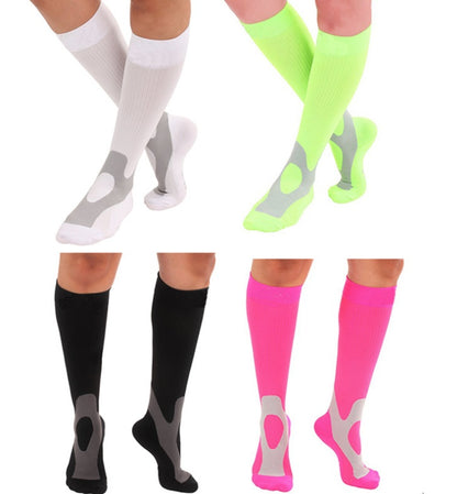 Compressed sports socks running basketball football socks Men dealsniper-net