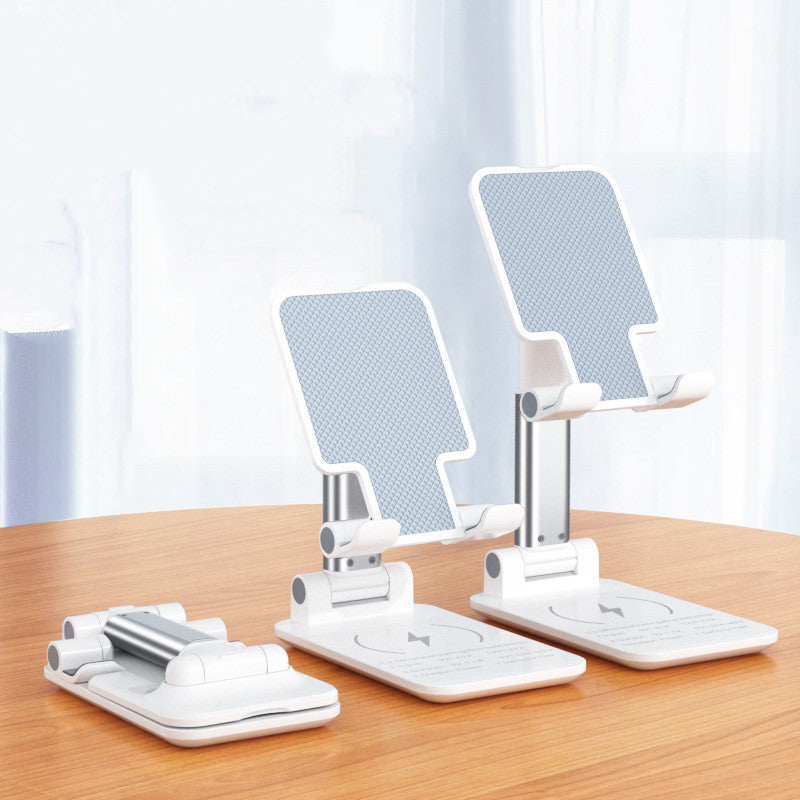 Mobile Phone Holder Desktop Wireless Charging Gadgets Gym From House White 15W